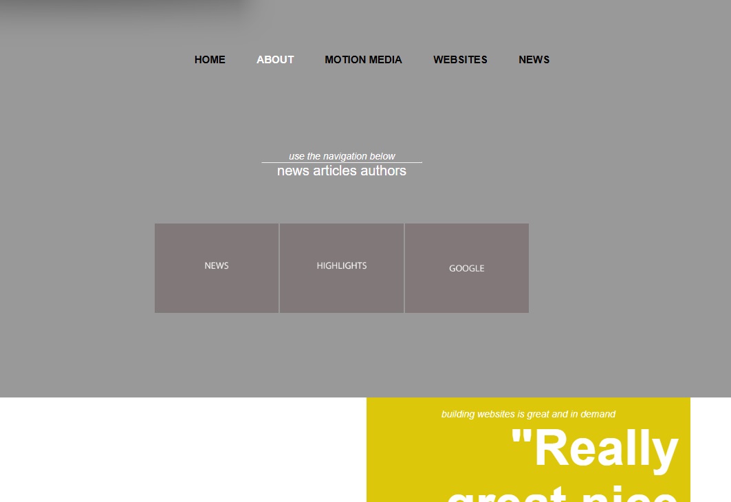portfolio page picture